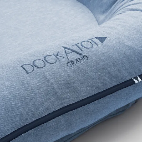 Dockatot Grand Cover Indigo Chambray