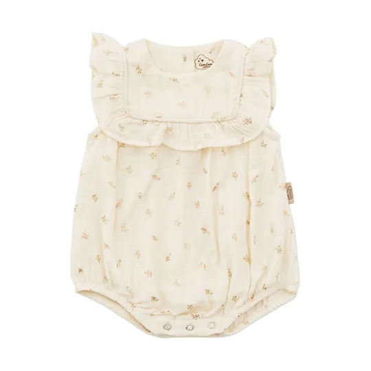Cam Cam Copenhagen Babybody - Edith - Größe 62 cm - Gold Flower