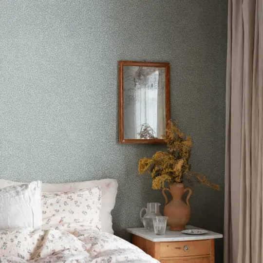 Sandberg Sigfrid Tapete - Indigo Blue