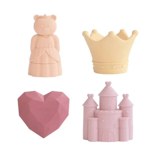Mushie Badeset - Princess - 4er-Pack