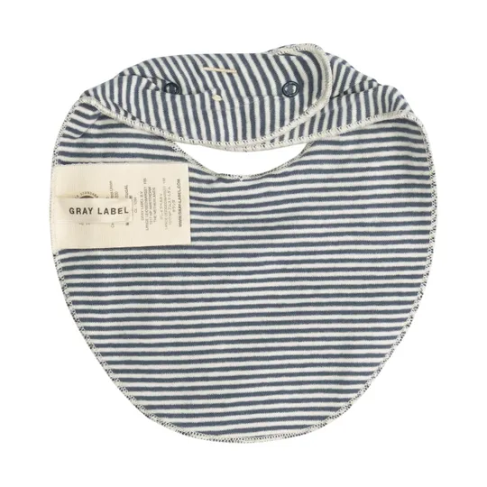 Gray Label Lätzchen - Blue Grey / Cream