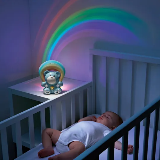 Chicco Rainbow Bear Projektor Blue