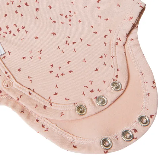 Noppies Norsik Babybody- Rosa - Gr. 44