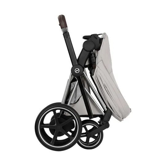 Cybex Kinderwagen 2-in-1 - e-Priam 5 Style - Chrome Brown Frame