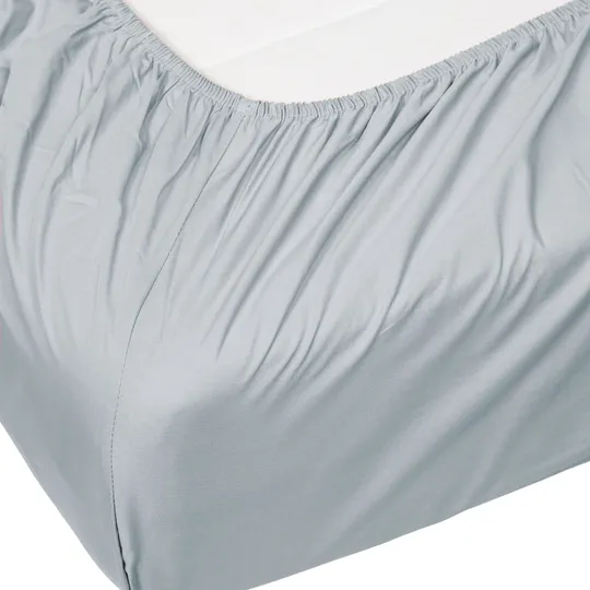 Essenza Home Minte Spannbettlaken - 80 x 200 cm - Iceblue