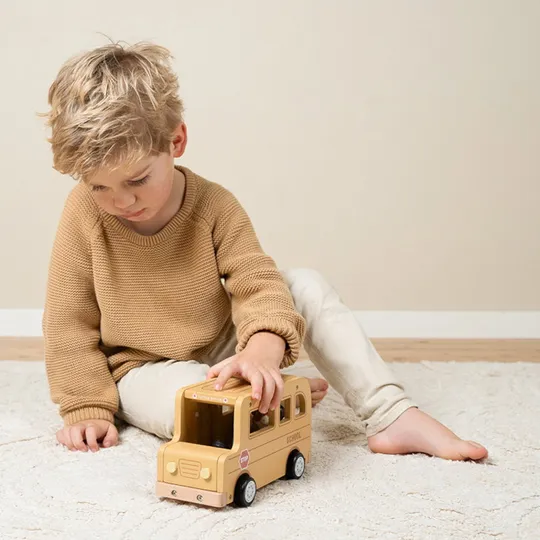 Little Dutch Schulbus Mit Puppen