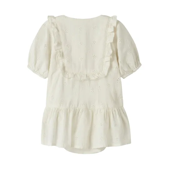 Lil' Atelier Kleid – Coconut Milk – Größe 74 – Creme