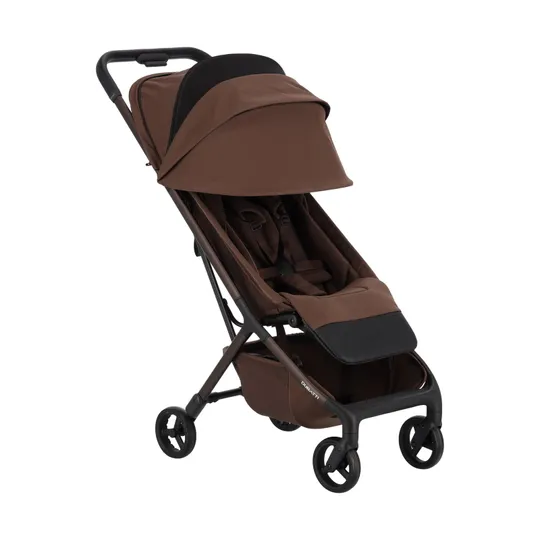 Dubatti Smart E3 Buggy - Satin Brown/Walnut Brown/Black Leather
