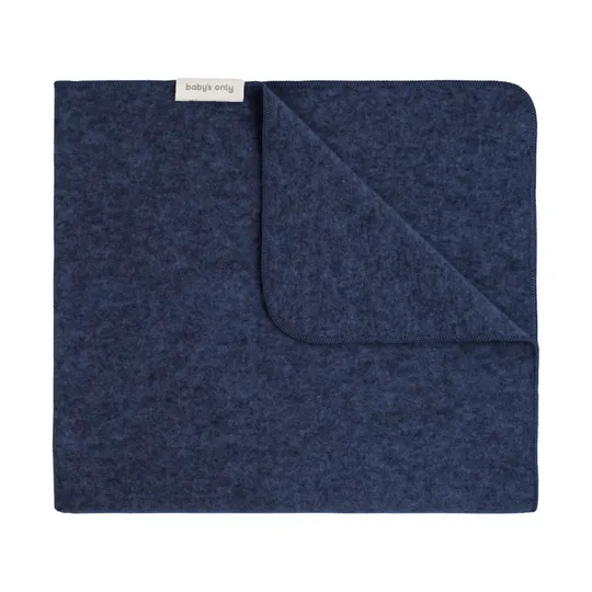Baby's only Ledikantdeken Merino Brushed Meadow jeans BO-140.010.028.50