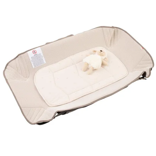 Voksi Carry Me tragbares Babynestchen - Walnut Leaf