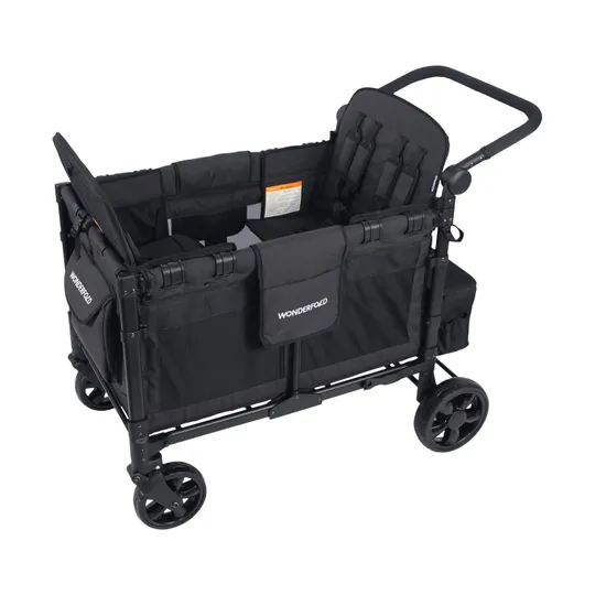 WonderFold Bollerwagen W4 Elite - Volcano Black