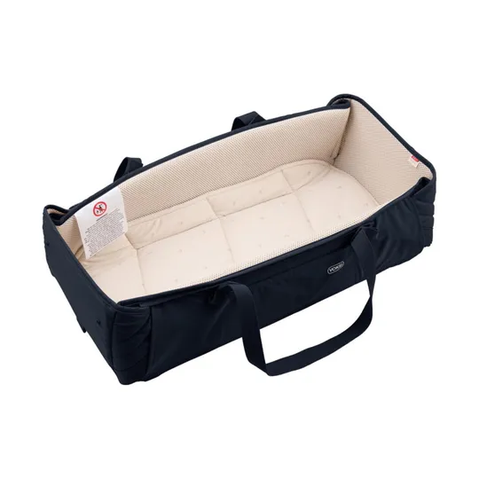 Voksi Carry Me – Tragbare Babywanne – Black Leaf
