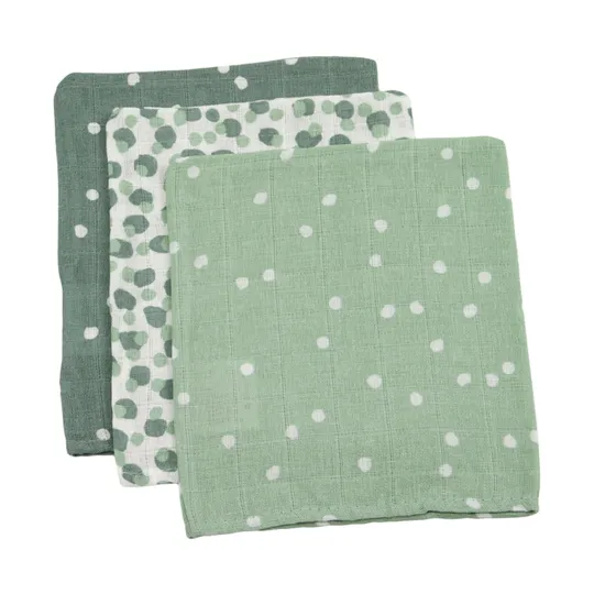Hydrofiel Washandje (3st) Stone green 60R