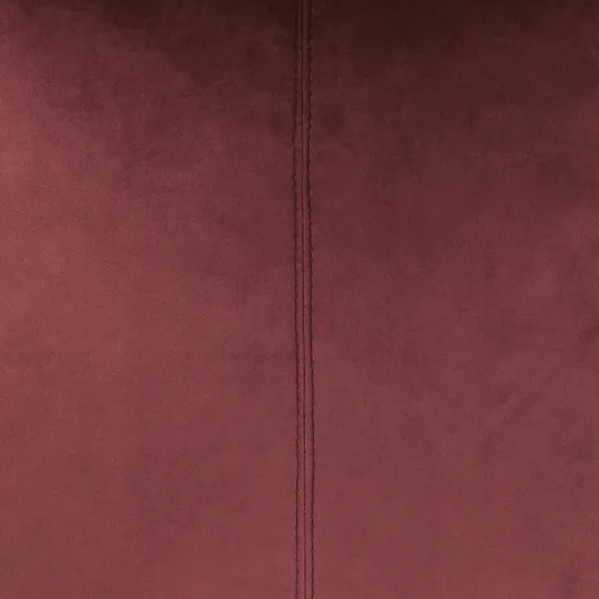 Overseas Middlestitch Kissen - 60 x 60 cm – Samt – Maroon