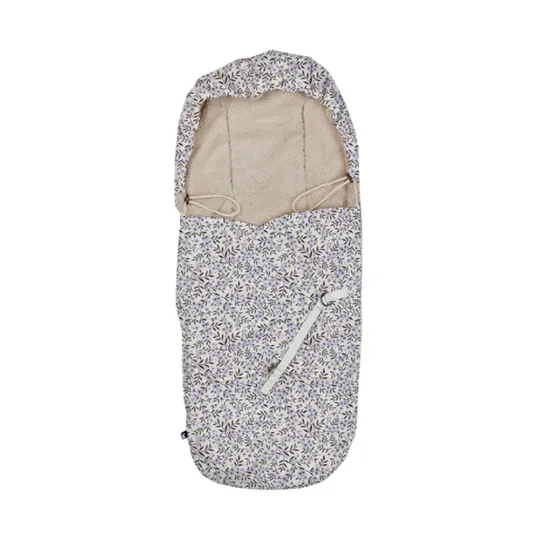 Mies & Co Vintage Flower Buggy Fußsack 9-30 Monate Lila