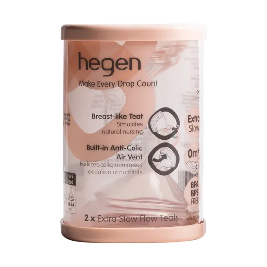 Hegen Extra Slow Flow Sauger 2 Stück