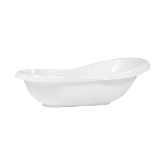 Basicline Basic Badewanne Weiß + Badewanneständer