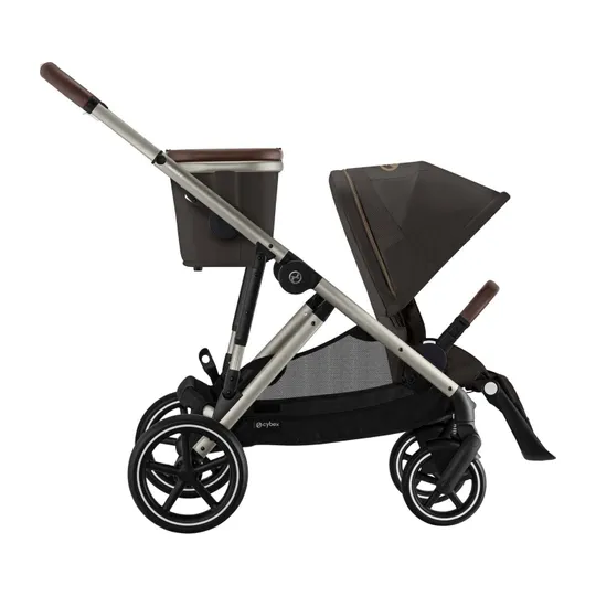 Cybex Gazelle S Kinderwagen - Taupe - Chocolate Brown / Brown