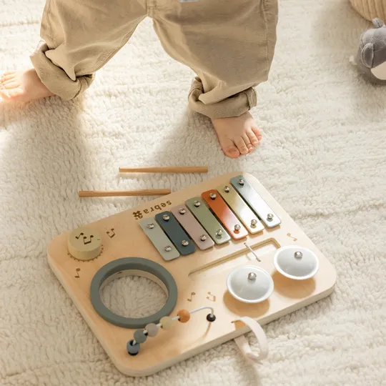 Sebra Activity Panel Music, Wooden