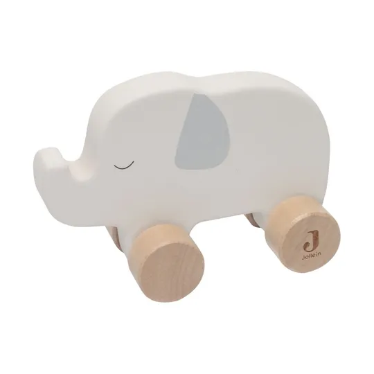 Jollein Jungle Jambo Holz-Elefant auf Rädern