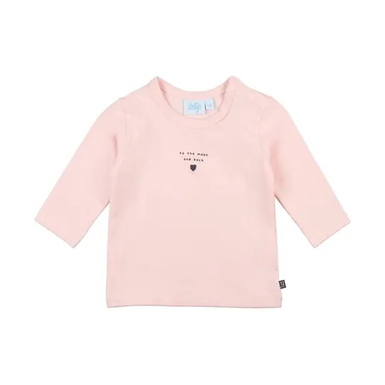 Feetje To The Moon And Back Dots T-Shirt, Rosa, Gr. 68