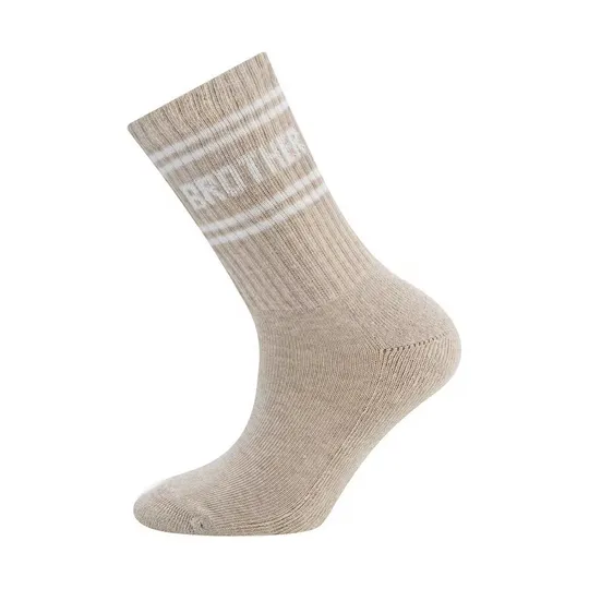 Ewers BROTHER Tennissocken – Größe 27/30 – Beige Melange