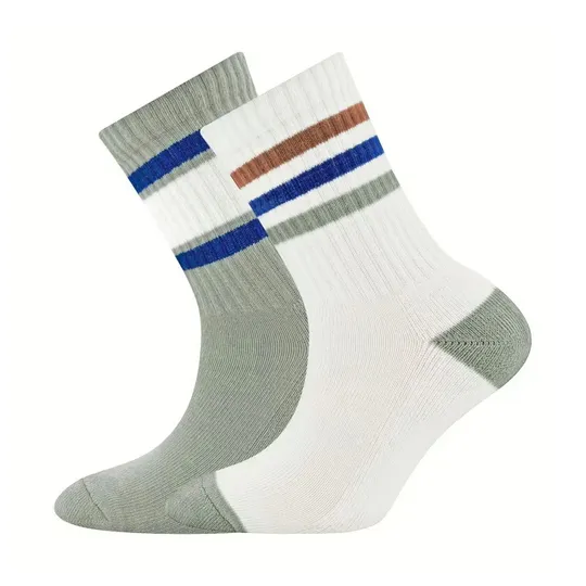 Ewers Socken – Tennissocken 2er-Pack Streifen – Größe 27/30