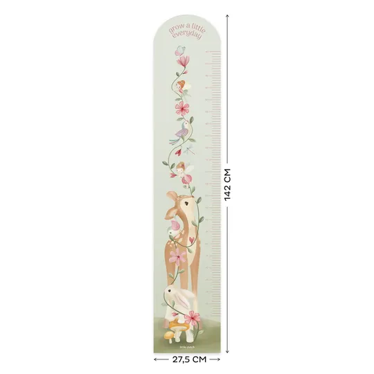 Little Dutch Wandsticker Messlatte - Fairy Garden