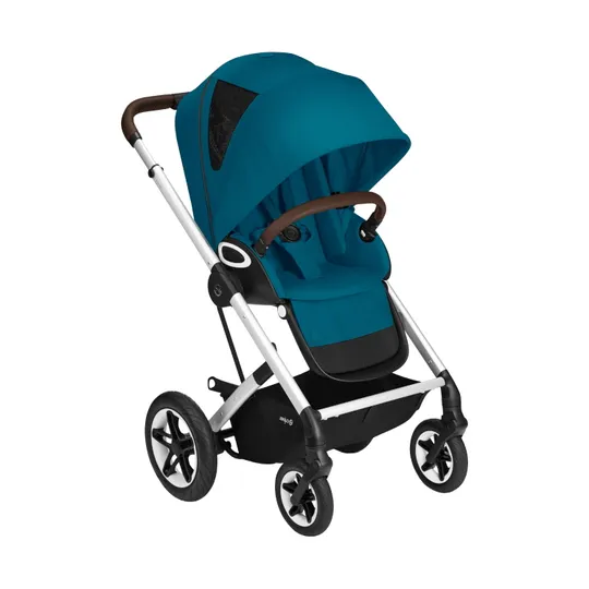 Cybex Talos S Lux Kinderwagen Silver - River Blue