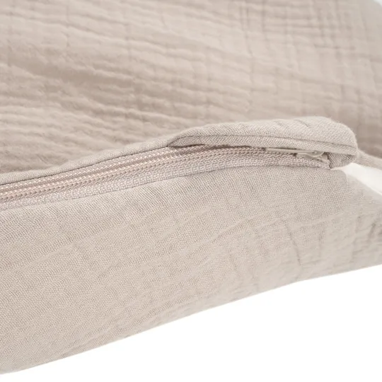 Julius Zöllner Muslin Babyschlafsack - Sand - Größe 68/74