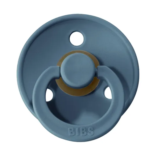 BiBs Retro Schnuller Deep Spance Blue / Petrol 6-18 Monate 2 Stück