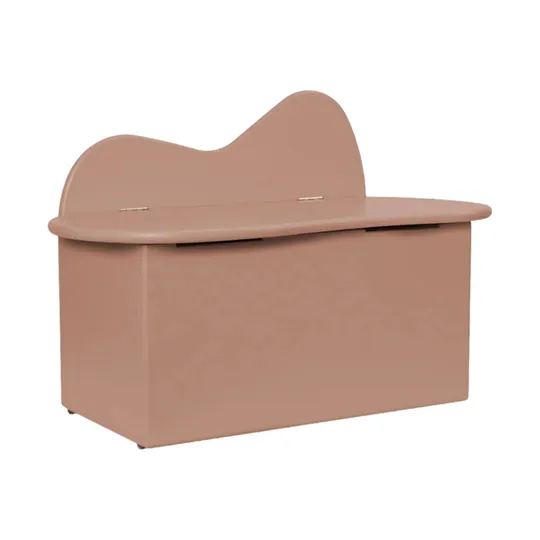 Ferm Living Aufbewahrungsbank - Slope Storage Bench - Rose