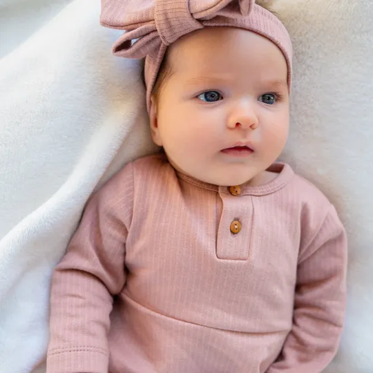Klein Baby Kleid Ripp - Größe 62 - Fawn
