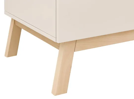 Bopita Lines 3-türiger Kleiderschrank - Dune / Nature