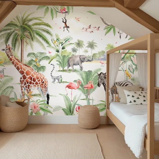 Creativ Lab Amsterdam Jungle Tales Vliestapete - 194,8 x 280 cm