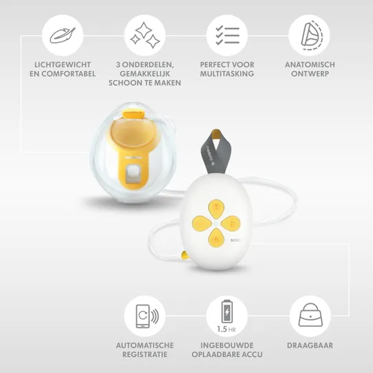 Medela Solo Hands-Free Einzelmilchpumpe