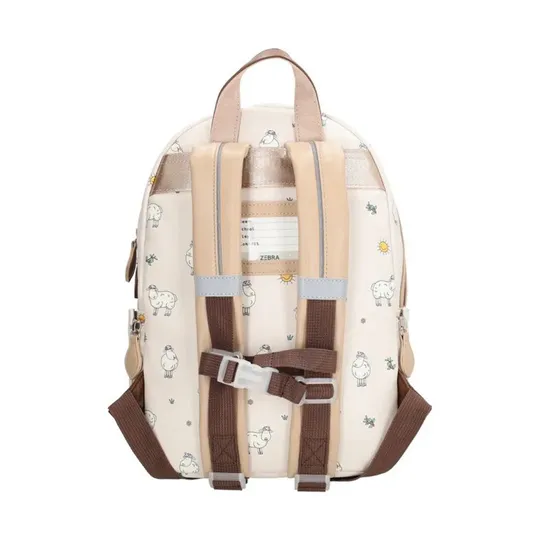 Zebra Trends Rucksack - Mike & Molly - Creme