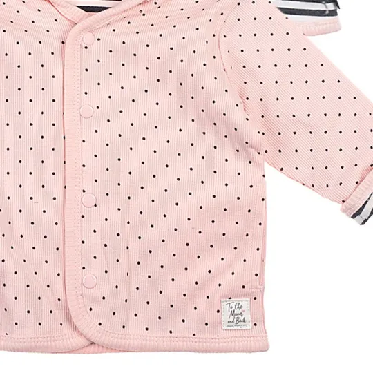 Feetje Dots Jacke Anthrazite meliert, Gr. 44