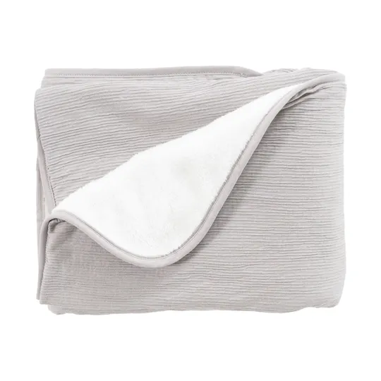 Träumeland Signature Kuscheldecke - 75 x 100 cm - Hellgrau