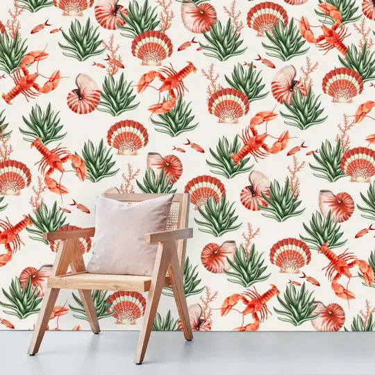 Creative Lab Amsterdam Fruits De Mer Tapete 300 x 280 cm
