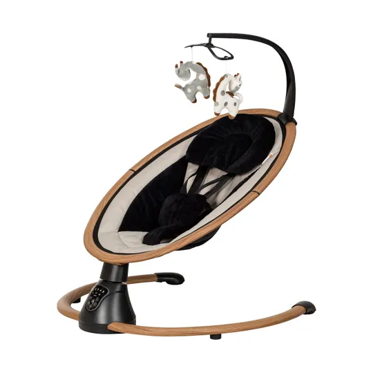 Qute Q-Rocker Babywippe Woody Sand