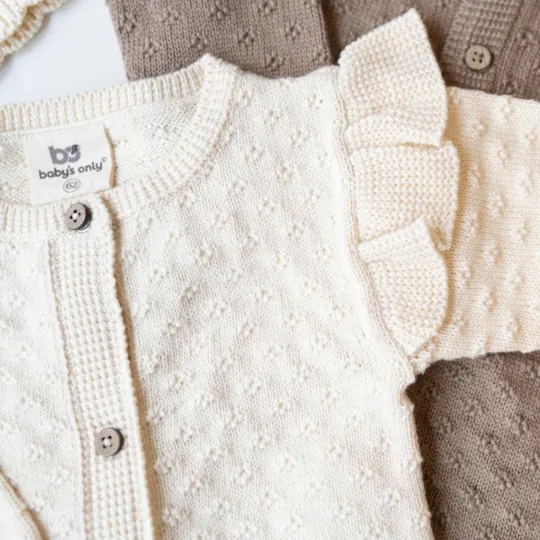 Baby's Only Miracle Ruffle Weste - Gr. 74 - Warm Linen