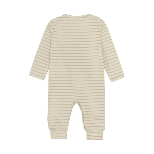 Noppies Nolan Strampler - Stripe - Größe 62 - Offwhite