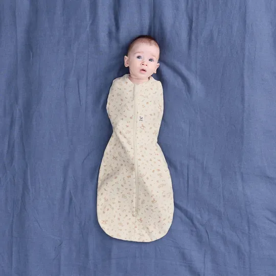 Ergopouch Cocoon Puckschlafsack – 0–3 Monate – TOG 1,0 – Jersey – Lullaby