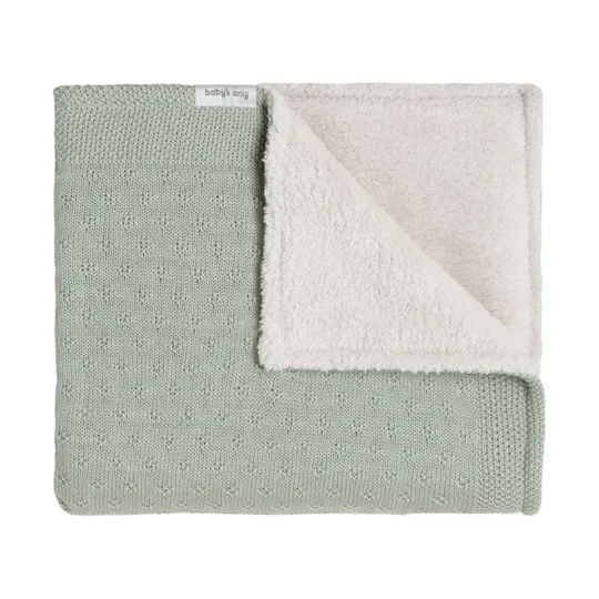 Baby's Only Teddy Mood Babydecke - Laurel Green