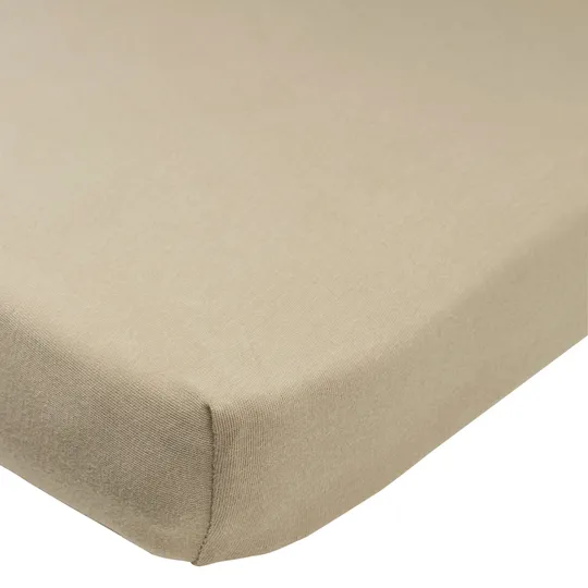 Meyco Jersey Spannbetttuch 50 x 90 cm Taupe