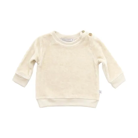 Bamboom Samt T-Shirt Elfenbein 6 Monate