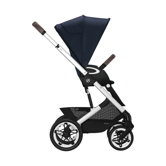 Cybex Talos S Lux Kinderwagen Silver - Navy Blue