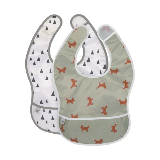 Lässig Little Forest Fox Lätzchen 2 Stück