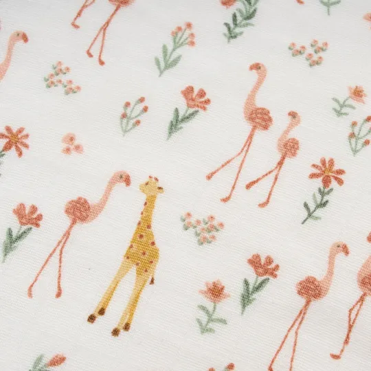 Little Dutch Soannbettlaken - 90x200 - Blooming Safari